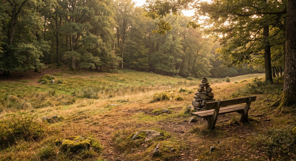 Natural landscape representing wellness